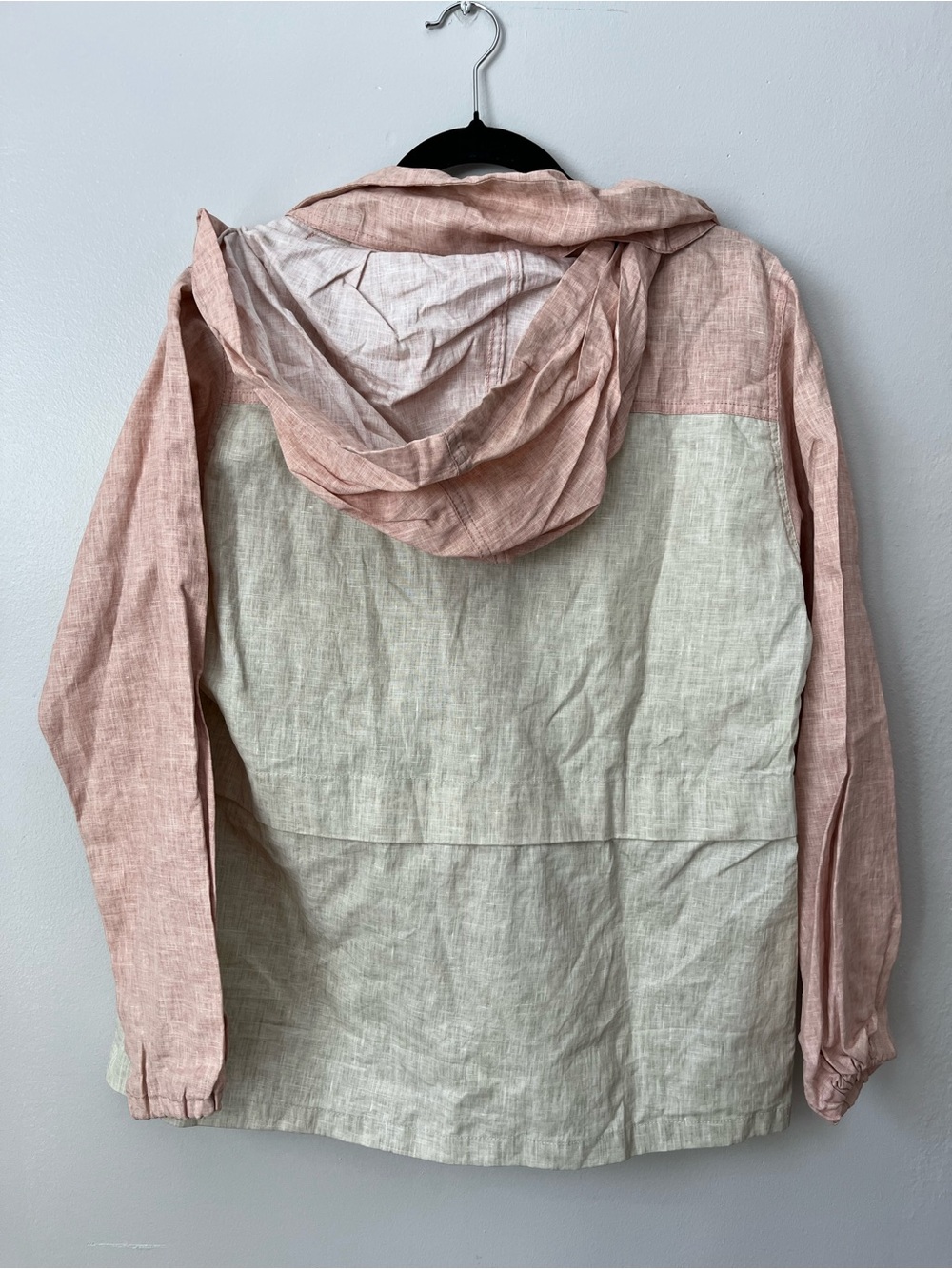 Étoile Isabel Marant Linen Colorblock Pattern Utility Jacket size Small - Picture 6 of 7